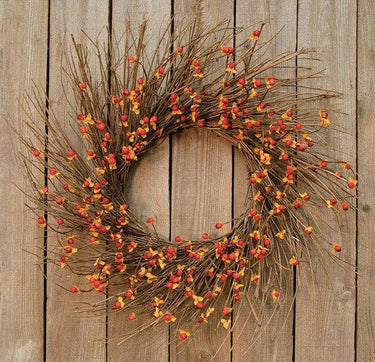 Bittersweet Sunburst Wreath - The Fox Decor